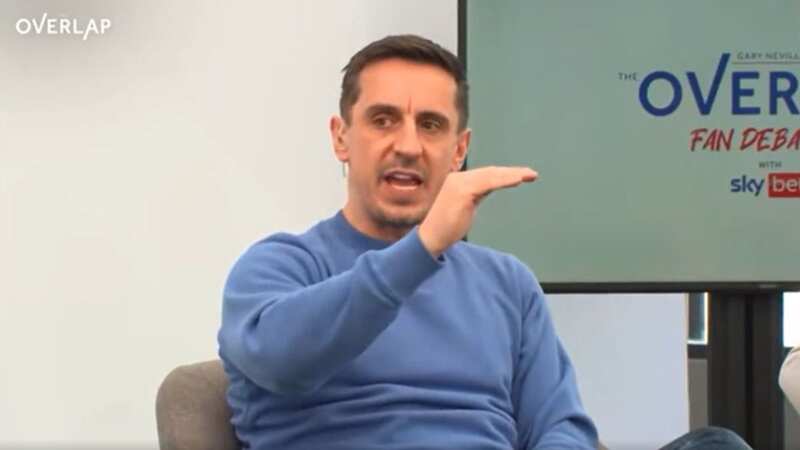 Gary Neville criticised Arsenal