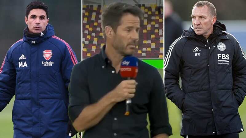 Jamie Redknapp makes Arsenal and Brendan Rodgers comparison in title prediction