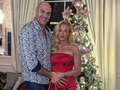 Tyson Fury's pose in photo forces wife Paris to deny pregnancy rumours