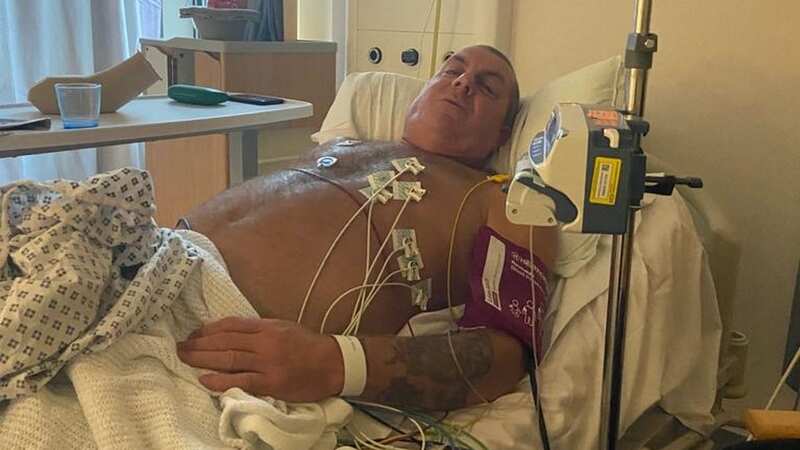 Darryl Wilson was rushed to hospital by his wife after waiting eight hours for an ambulance (Image: Stoke Sentinel)
