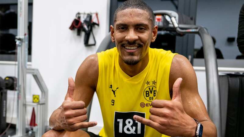 Sebastien Haller is yet to play for Borussia Dortmund as he continues to battle testicular cancer (Image: @HallerSeb)