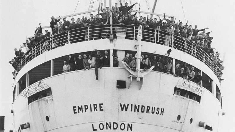 HMT Empire Windrush docked on June 22, 1948 (Image: Getty)