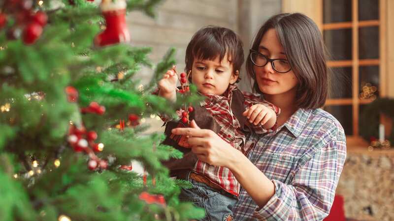 The heartbroken woman opened up about her struggle to take down the Christmas decorations (stock photo) (Image: Getty Images/iStockphoto)