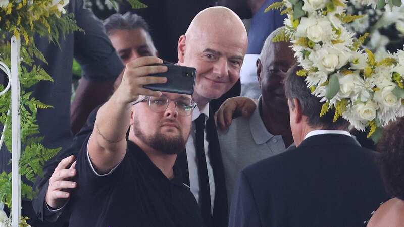Gianni Infantino hits back after scathing criticism over Pele coffin selfie