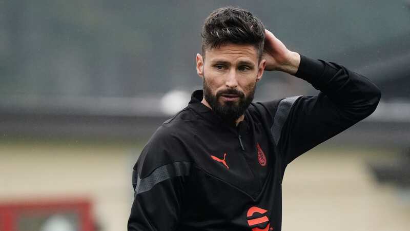 Manchester United are reportedly mulling over a surprise approach for AC Milan striker Olivier Giroud (Image: Pier Marco Tacca/AC Milan)