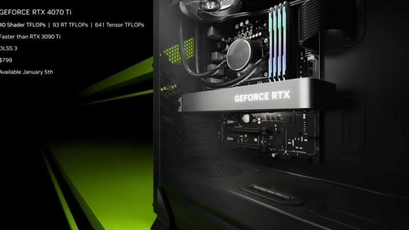 Nvidia RTX 4070 Ti announced (Image: Jasmine Mannan)