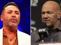 Oscar De La Hoya reignites row with Dana White after UFC chief slapped his wife eiqeeiqrtikxinv
