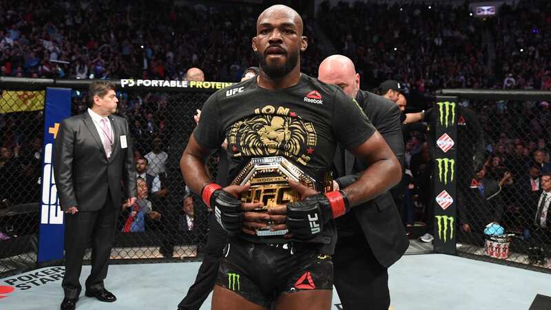 LAS VEGAS, NEVADA - JULY 06: Jon Jones of the United States looks on prior to his UFC Light Heavyweight Title bout against Thiago Santos of Brazil at T-Mobile Arena on July 06, 2019 in Las Vegas, Nevada. Jones defeated Santos by decision. (Photo by Sean M. Haffey/Getty Images)