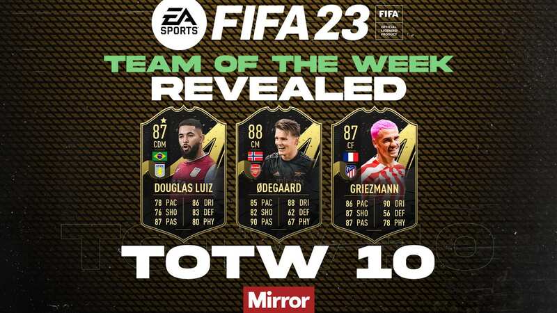 FIFA 23 TOTW 10 squad revealed featuring two Featured Team of the Week players (Image: EA SPORTS FIFA)