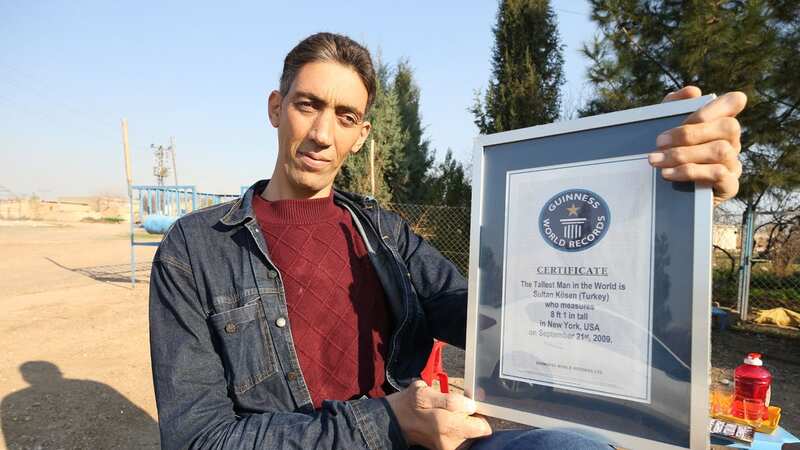Sultan Kösen has been recognised as the world