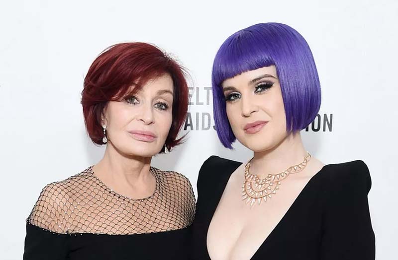 Kelly Osbourne throws shade at mum Sharon after she lets slip her baby news