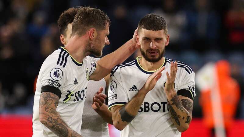 Mateusz Klich applauded the crowd after his final Leeds appearance (Image: PA)