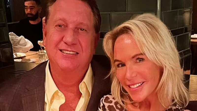 Benjamin Ledyard is accused of hitting his wife Stephanie with a pool cue and smashing her head into the floor of their home on Sunday (Image: Facebook / Stephanie Nixon Ledyard)