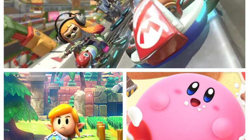 Major Nintendo Switch franchises like Mario Kart, Kirby, and Zelda have received huge discounts (Image: Nintendo)