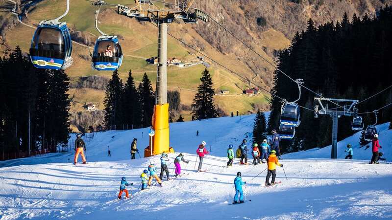 Skiers across Europe are suffering from a lack of snow (Image: Hollandse Hoogte/REX/Shutterstock)