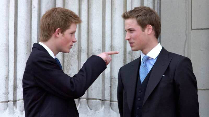 Prince Harry is pointing the finger (Image: Tim Graham Photo Library via Getty Images)