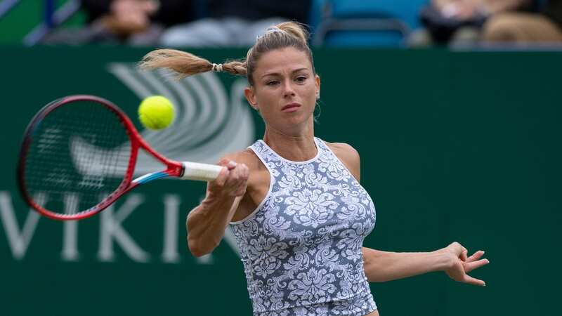 Camila Giorgi in action (Image: SAEED KHAN/AFP/Getty Images)