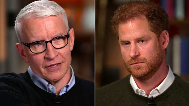 Prince Harry and Anderson Cooper