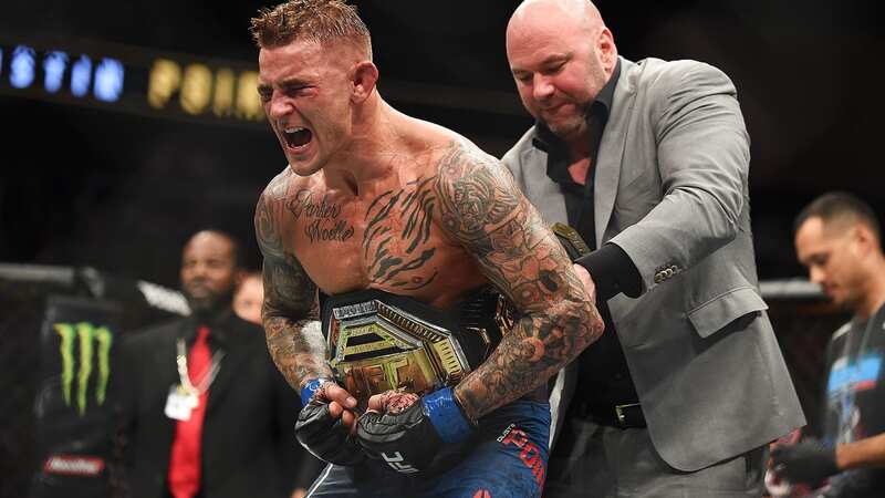 Dustin Poirier has condemned Dana White after he slapped his wife (Image: Getty Images)
