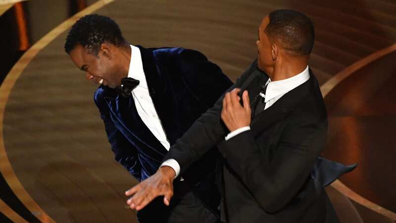 Will Smith slapping Chris Rock at the Oscars was the most cared-about celebrity news story of last year (Image: Robyn Beck/AFP/Getty Images)