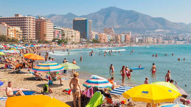 Hotel occupancy rates on the Costa del Sol are down compared to 2019 (Image: Sunday Mirror)