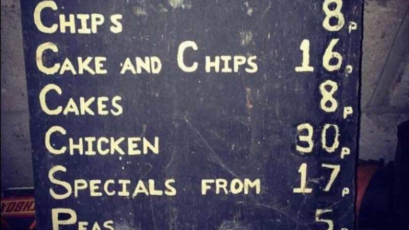 Not everyone was happy about the menu (Image: Twitter/@NoContextBrits)
