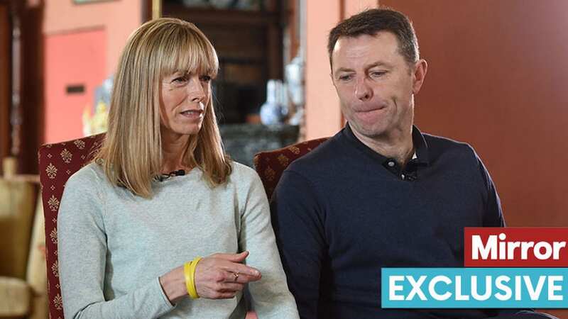 Kate and Gerry McCann during an interview (Image: PA)
