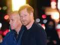 Prince Harry is protected by armed bodyguards ahead of The Late Show interview eiqrxiddqiddinv