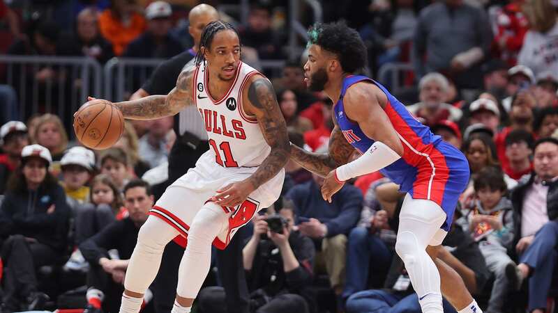 The Chicago Bulls and Detroit Pistons face off in Paris on January 19 (Image: Michael Reaves/Getty Images)