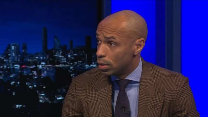 Thierry Henry has denied he has put himself forward for the Belgium job (Image: Sky Sports)