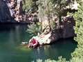 Two seriously injured after jumping off 100ft cliff and bellyflopping into water qhidddiqxdizinv