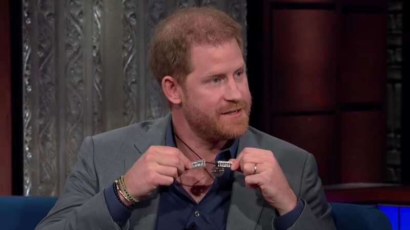 Prince Harry shows off necklace broken by William - with charms for his children