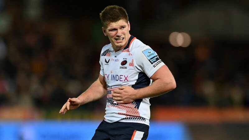 Owen Farrell was hit with a ban following a dangerous tackle while playing for Saracens (Image: Dan Mullan/Getty Images)