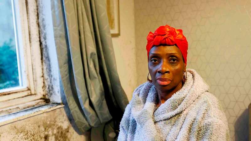 Beverley has been left worried about the living conditions in her north London flat (Image: Philip Coburn /Daily Mirror)