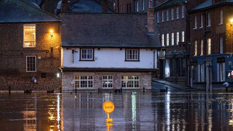 The Kings Arms was one of several buildings in the centre of York to end up underwater (Image: Mark Cosgrove/News Images)