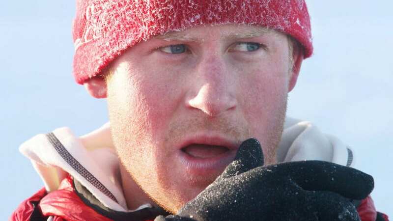 Prince Harry suffered frostnip after taking part in a charity expedition (Image: Getty Images)