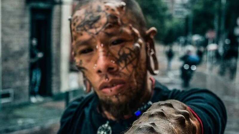 Man covers 80% of body with tattoos and is dubbed 