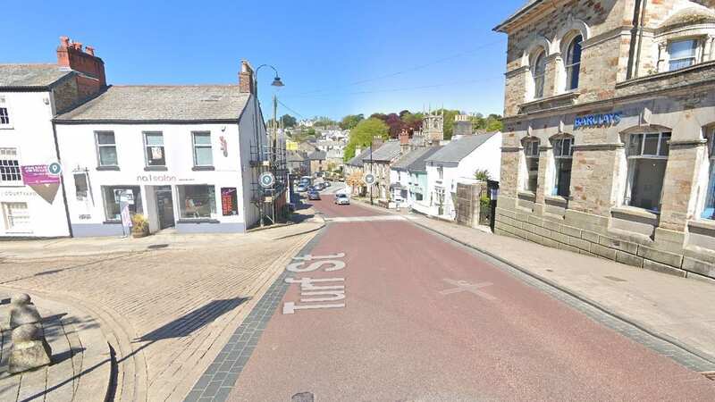 The incident occurred in the town of Bodmin, Cornwall (Image: Google Maps)