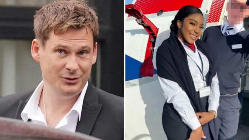 Flight attendant Lee Ryan racially abused pictured as Blue singer found guilty