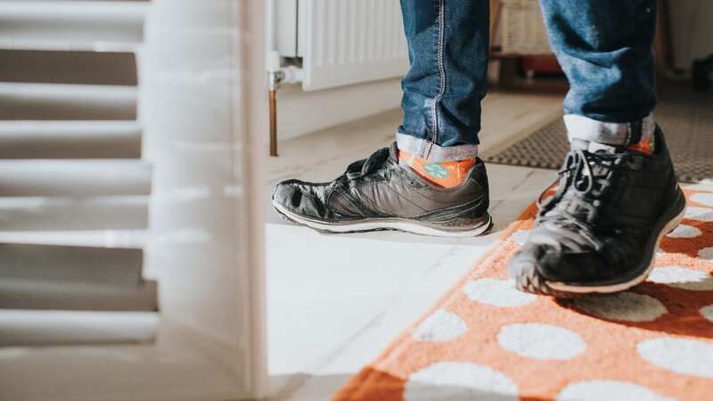 You may want to think twice about letting people walk with their dirty shoes inside (stock photo) (Image: Getty Images)