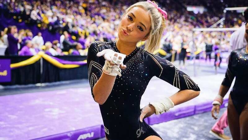 Olivia Dunne is a gymnast as Louisiana State University