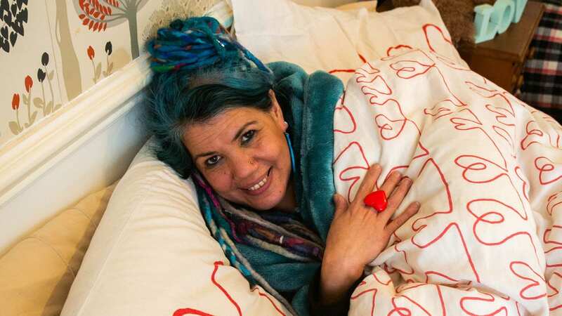 Pascale Sellick married her duvet and has never looked back (Image: SWNS)