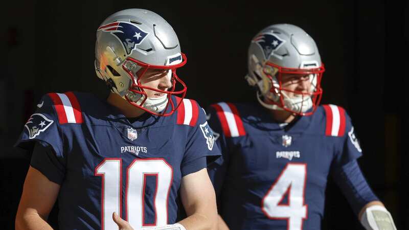Mac Jones and Bailey Zappe have been competing for the starting spot at New England Patriots (Image: Greg M Cooper/AP/REX/Shutterstock)