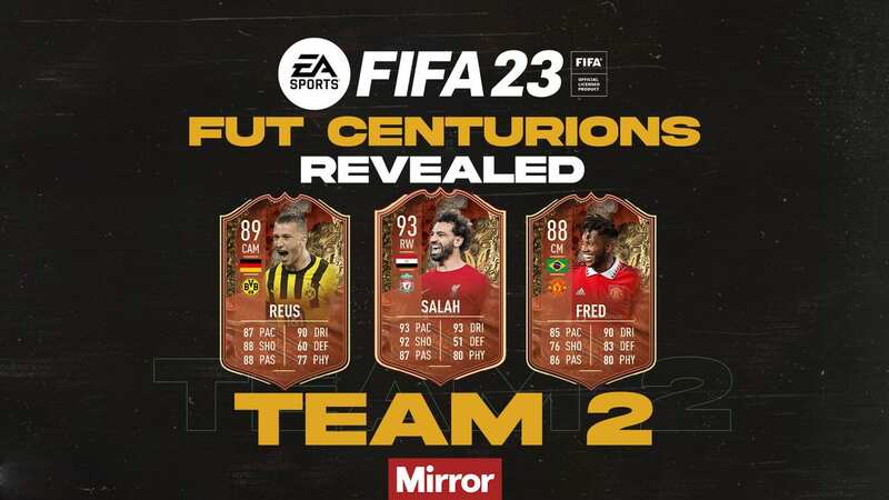 FIFA 23 FUT Centurions Team 2 revealed with Mohamed Salah and Fred (Image: EA SPORTS FIFA)