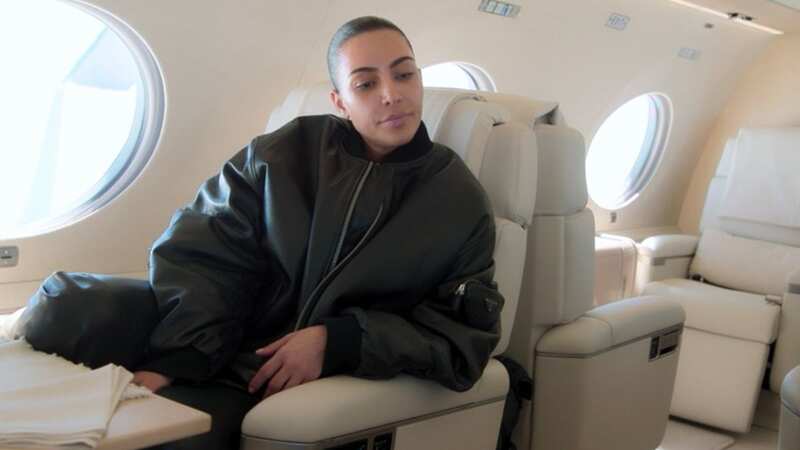 Kim Kardashian jets off on private plane as she 