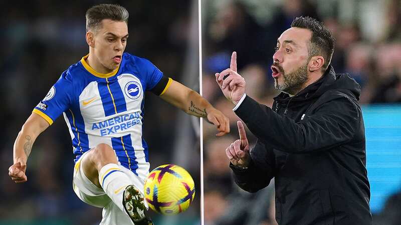 Leandro Trossard wants to leave Brighton (Image: Robbie Jay Barratt/Getty Images)
