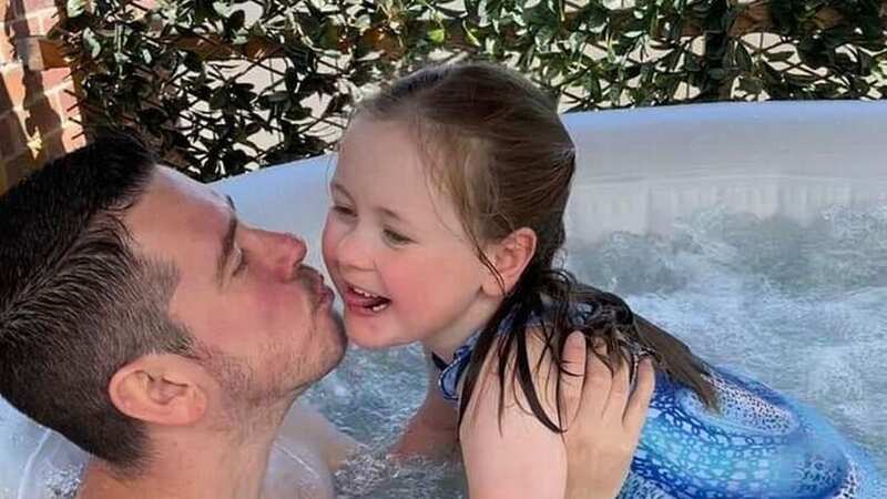 David Hutton and his daughter Isla before her tragic death in October 2022 (Image: David Hutton)