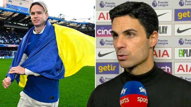 Mykhaylo Mudryk has joined Chelsea over Arsenal (Image: Darren Walsh/Chelsea FC via Getty Images)