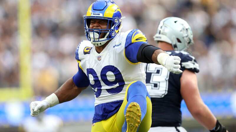 Aaron Donald is a three-time NFL Defensive Player of the Year (Image: Mark J Terrill/AP/REX/Shutterstock)