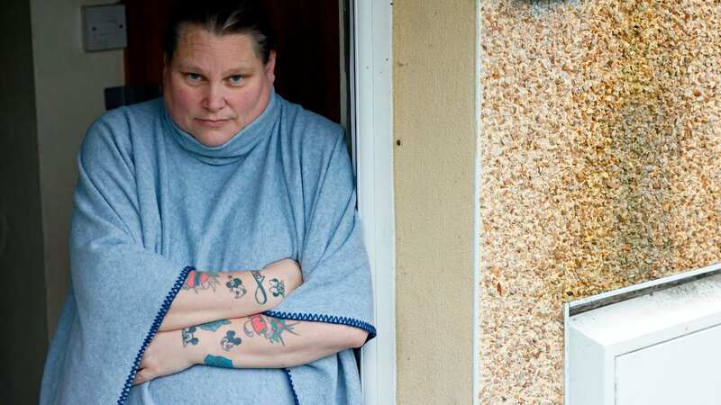 Lisa Hardy says her gas and electric bills have doubled but her universal credit payment has not increased (Image: John Myers)